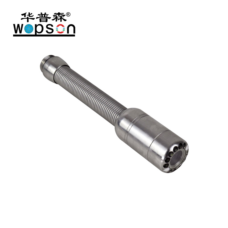 H2-C23H 1280*720P 30 meters 23mm 512hz sonde Push Rod Basic Sewer Inspection Camera with DVR